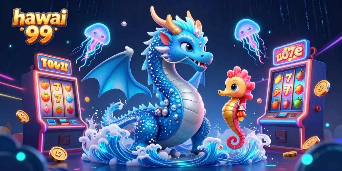 Experience thrilling wins at hawai 99 with vibrant slot machines and underwater adventure.