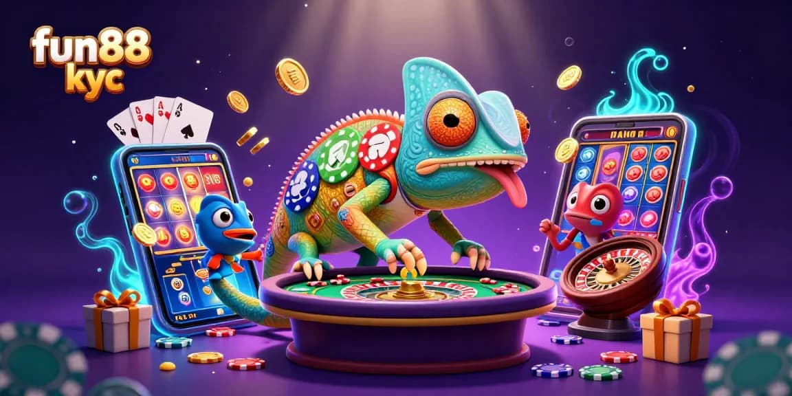 Chơi cá cược tại FUN88 KYC với nhiều trò chơi hấp dẫn và khuyến mãi lớn.