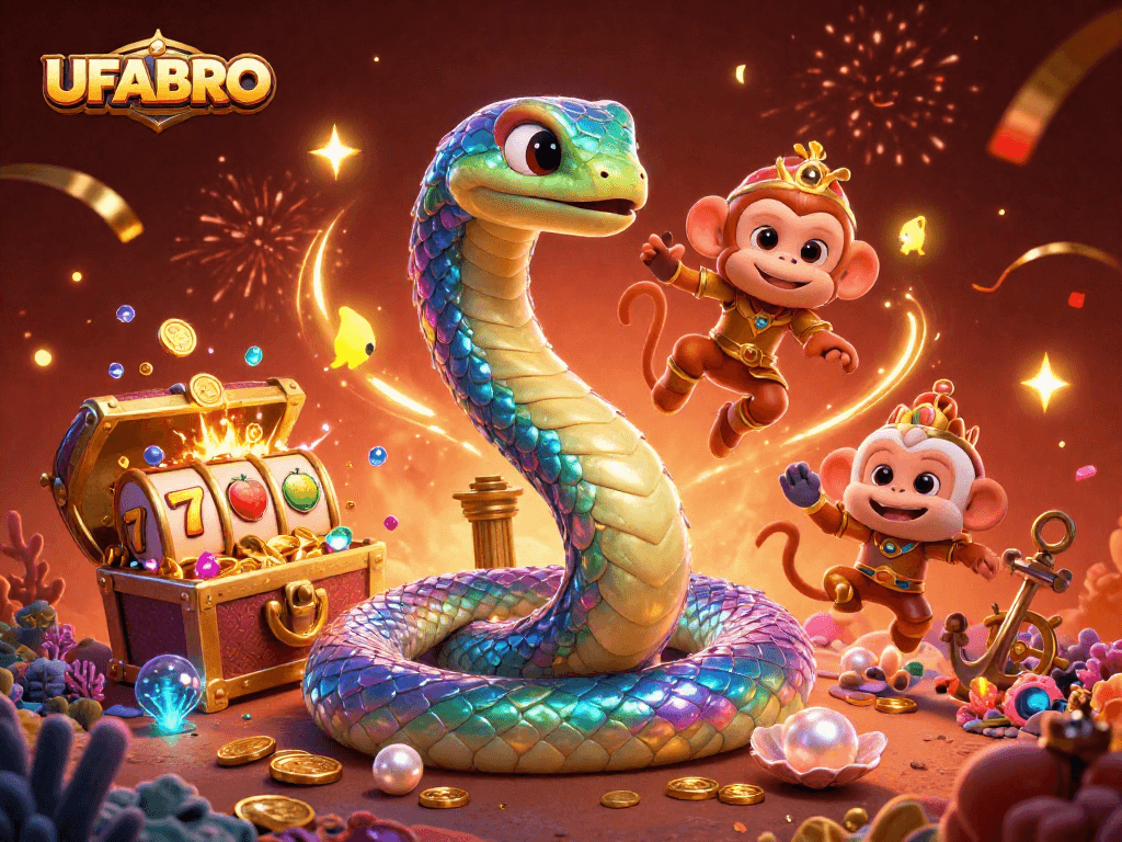 Experience thrilling gameplay at UFABRO with vibrant casino action and colorful game elements.