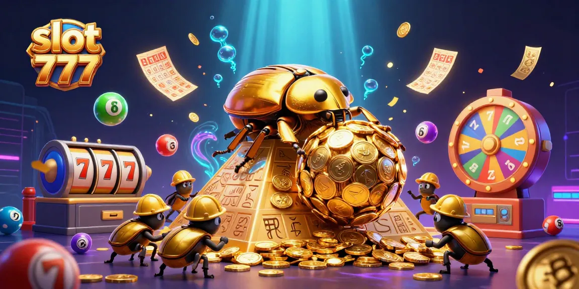 Spin to win big on slot 777 with vibrant lottery elements and engaging gameplay.