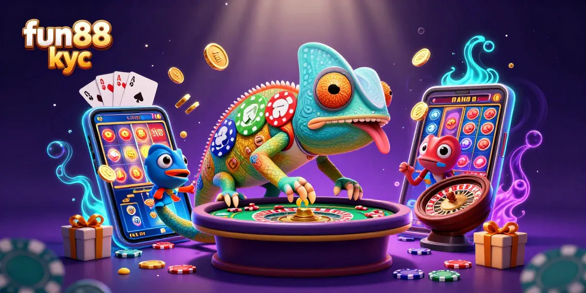 Chơi cá cược tại FUN88 KYC với nhiều trò chơi hấp dẫn và khuyến mãi lớn.