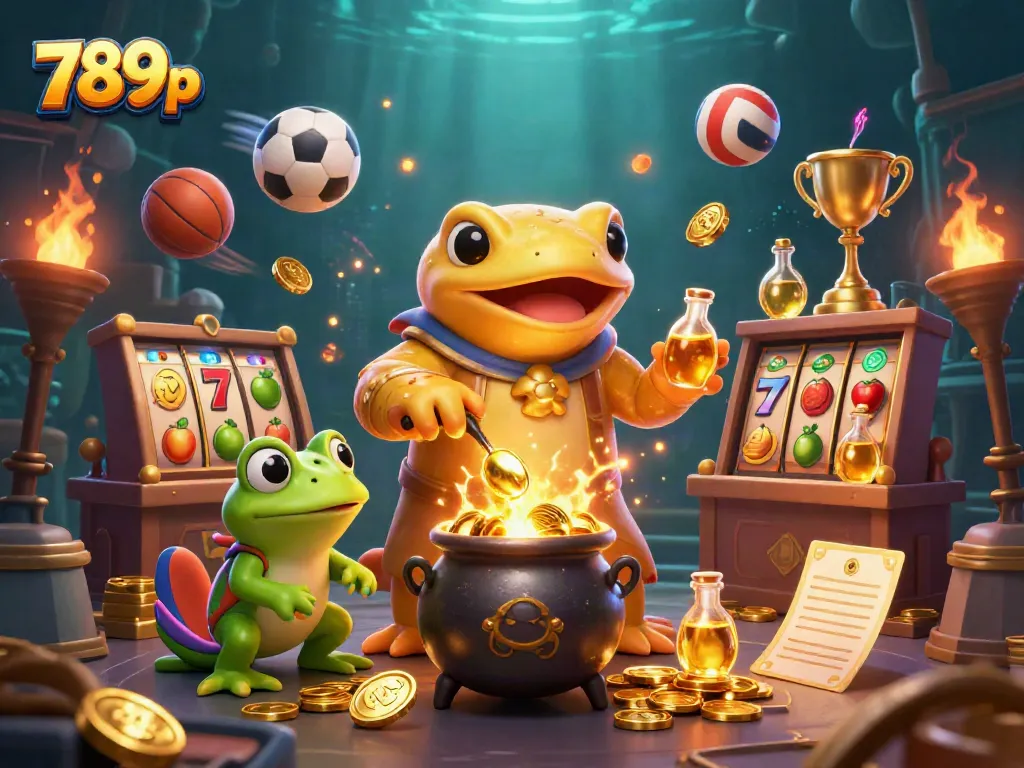 Engage with thrilling 789p slot games as a golden salamander transforms metals into wealth.
