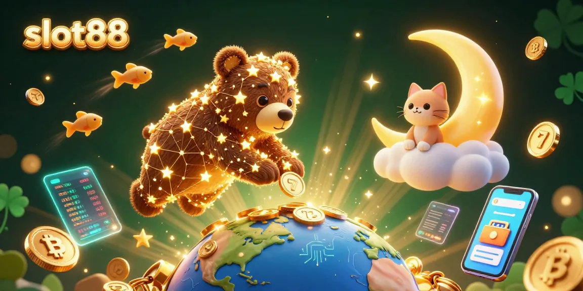 Experience the excitement with slot88's thrilling jackpot scenes and vibrant casino elements.