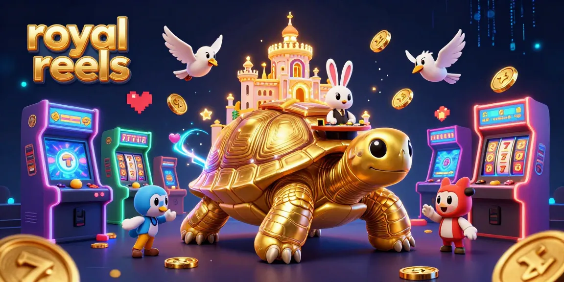 Spin the reels at Royal Reels, where a golden tortoise casino awaits your next winning adventure!