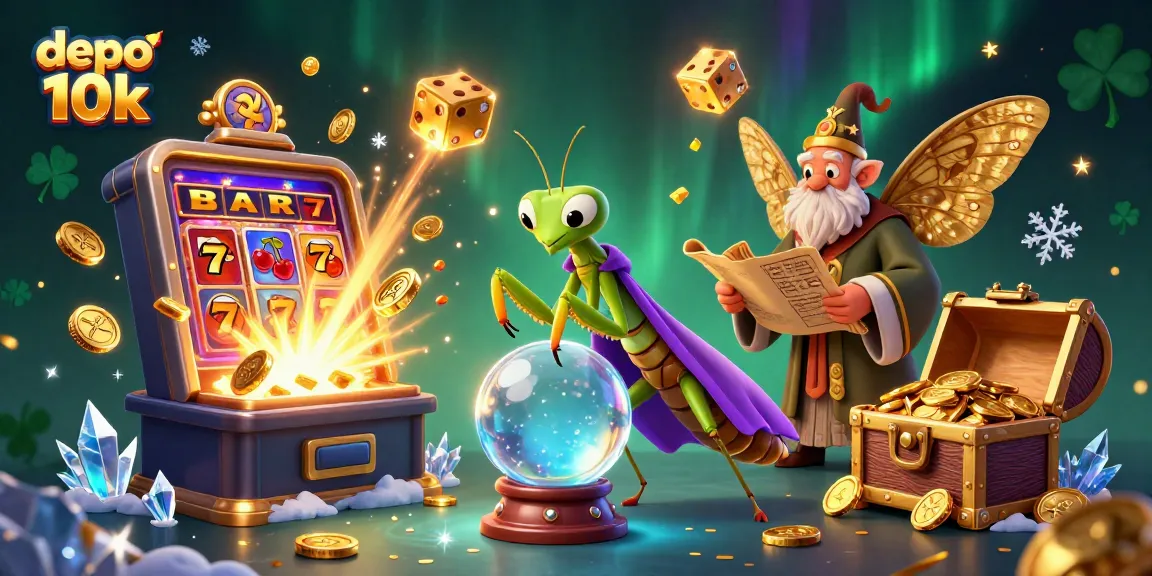 Spin the reels with depo 10k at exciting slots featuring vibrant characters and jackpots.