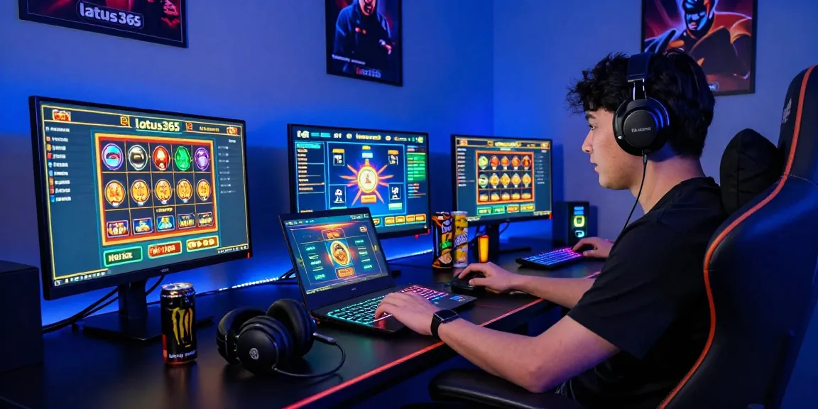 Exciting gaming moment on lotus365 platform showcasing vibrant games and user-friendly interface.