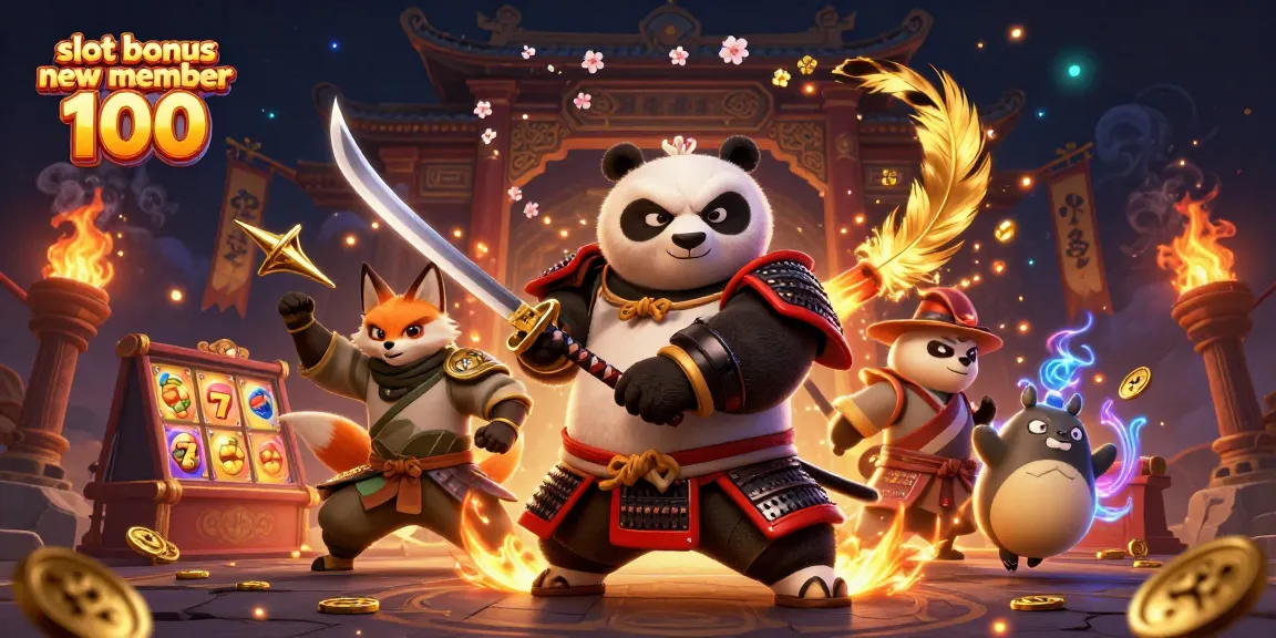 Engage in thrilling gameplay with the slot bonus new member 100 at our vibrant online casino.