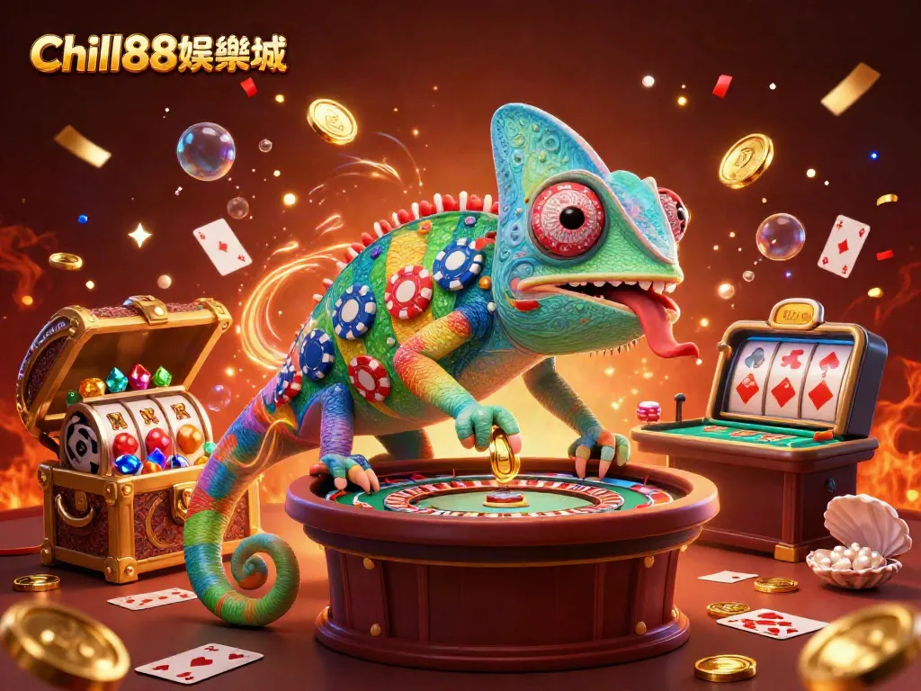 Chill88娛樂城豐富多彩的賭場場景，展現令人興奮的遊戲體驗