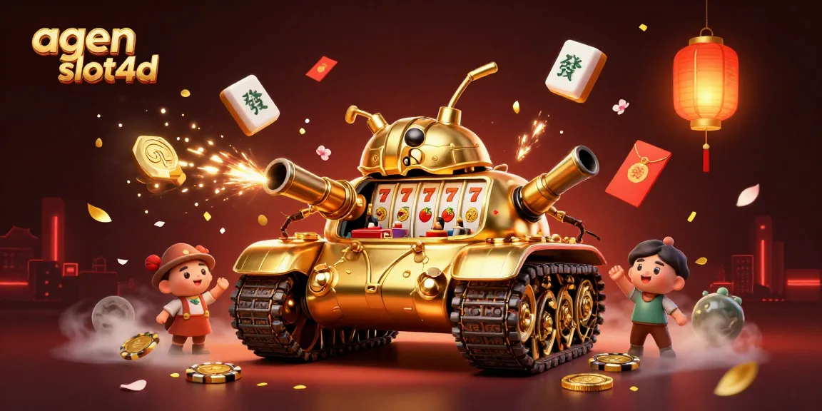Spin the reels and enjoy an exciting gambling experience with agen slot4d at a vibrant casino.