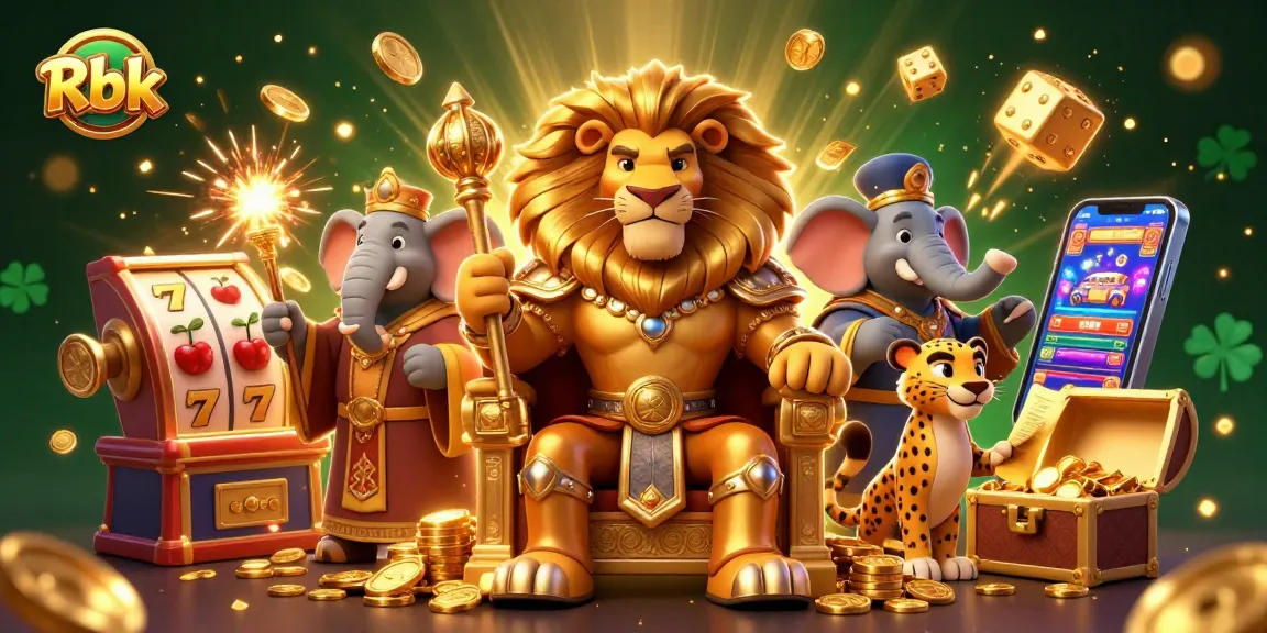Win big with Rbk at our 3D casino featuring vibrant characters and slots.