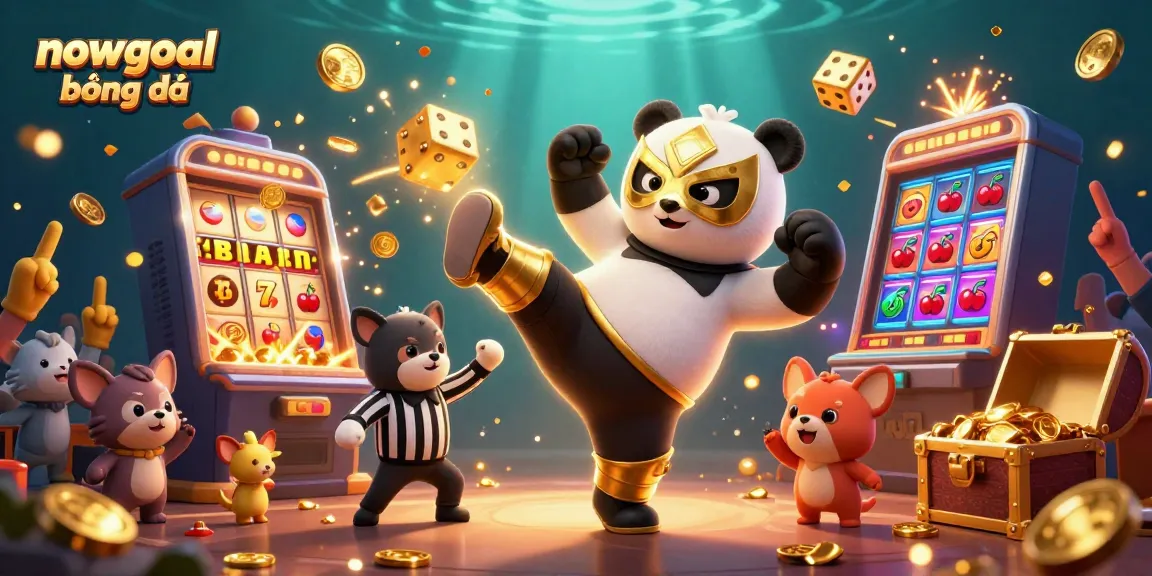 Experience the excitement of nowgoal bóng đá with a thrilling casino scene showcasing colorful game elements.