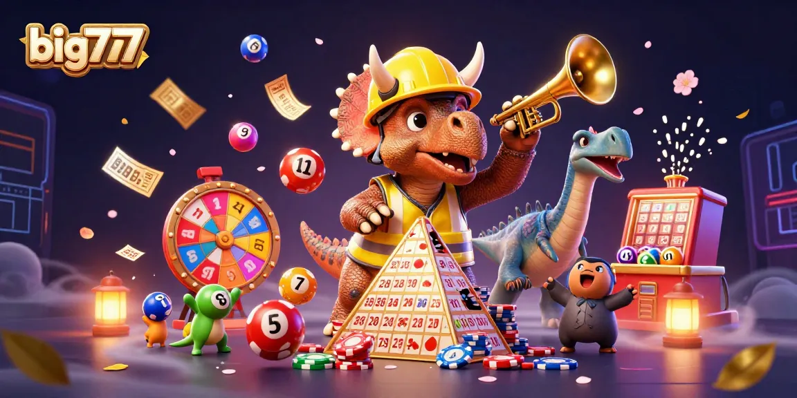 Engage with big777 by enjoying colorful casino excitement featuring vibrant characters and gambling elements.