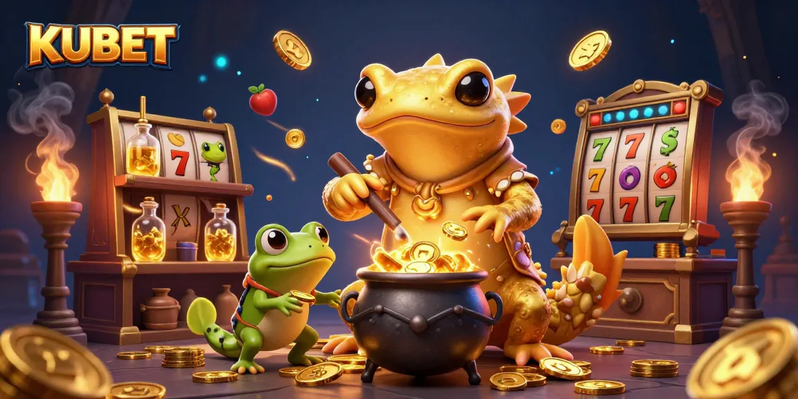 KUBET offers dynamic gameplay with golden elements, exciting slot reels, and a magical atmosphere.