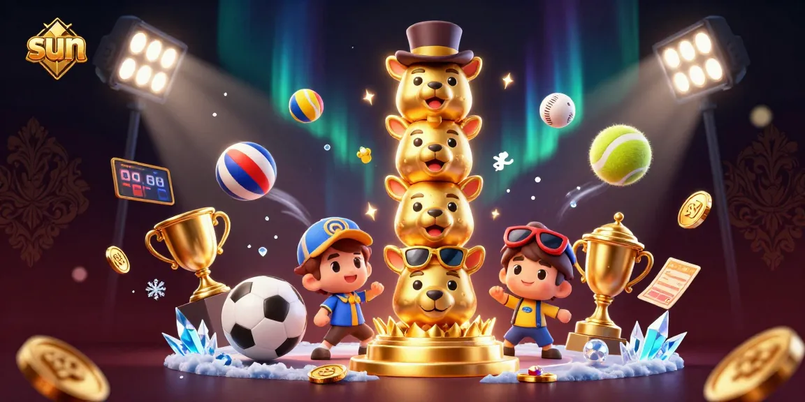 Experience thrilling sports betting action in the vibrant sun-themed casino scene showcasing dynamic games.