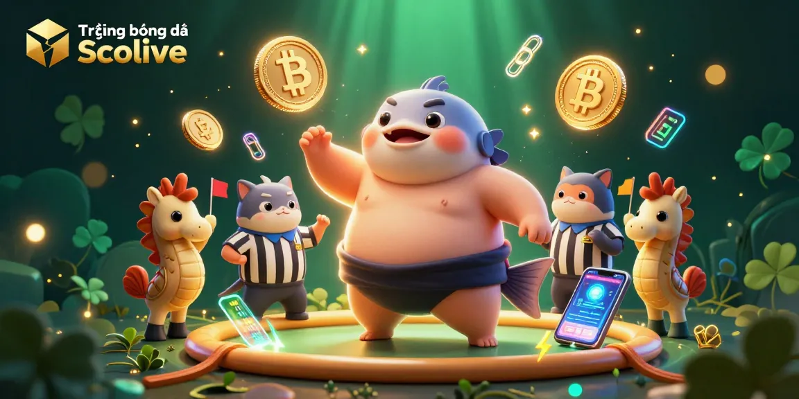 Experience live football action seamlessly with Trực tiếp bóng đá Socolive in an immersive underwater casino theme.