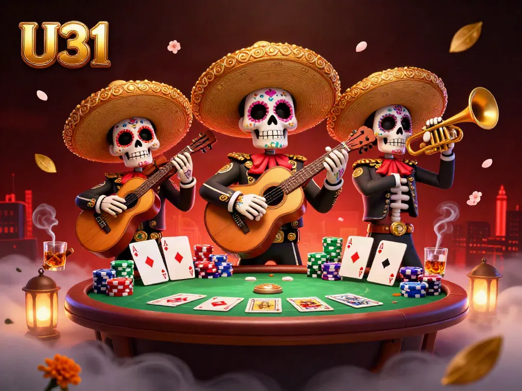 Experience thrilling U31 gameplay with colorful characters and dynamic casino settings.