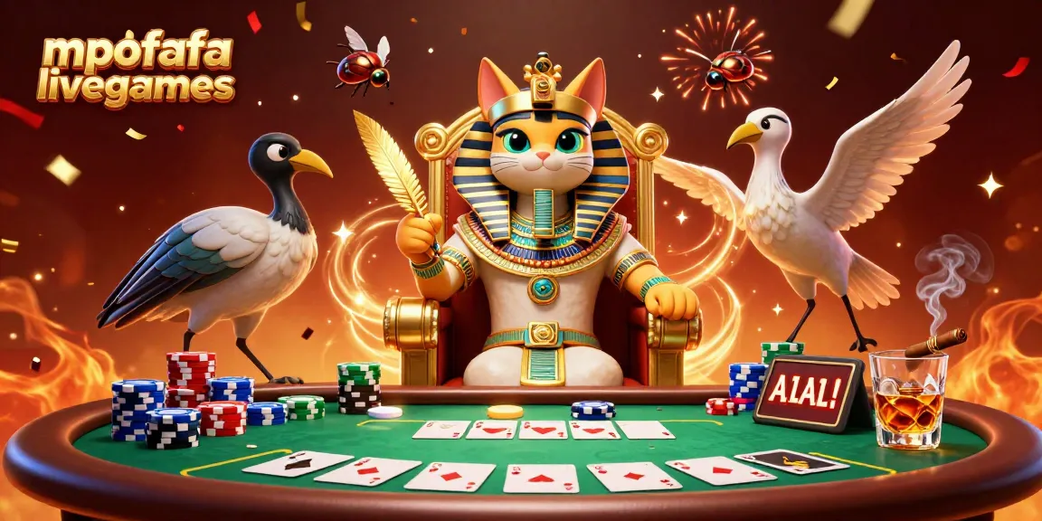 Experience the excitement of mpofafa livegames amidst vibrant casino action.