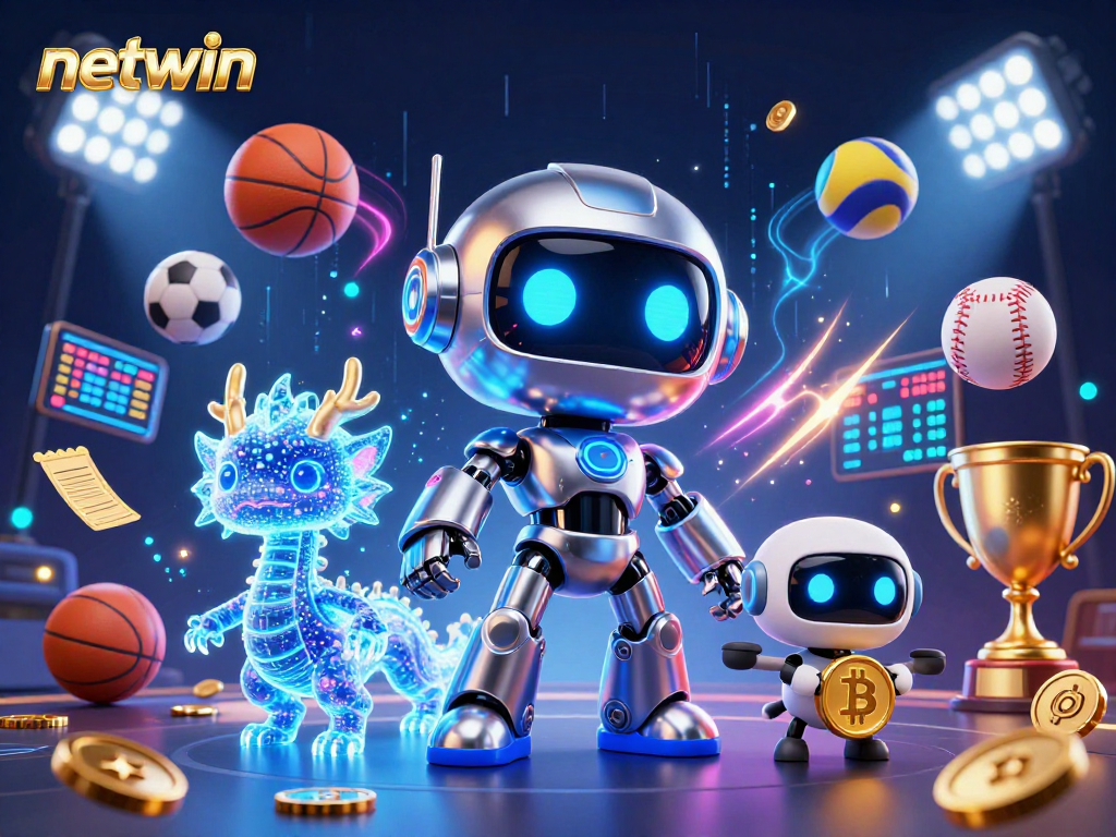 Experience thrilling action with netwin's dynamic gaming environment and vibrant digital elements