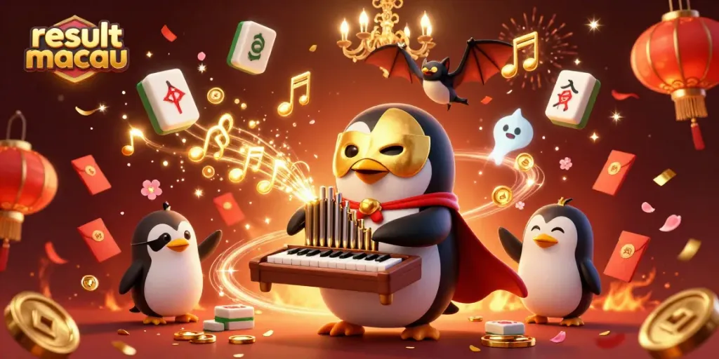 Menyaksikan hasil result macau terbaru dengan penguin orkestra memukau dalam suasana perjudian yang meriah.