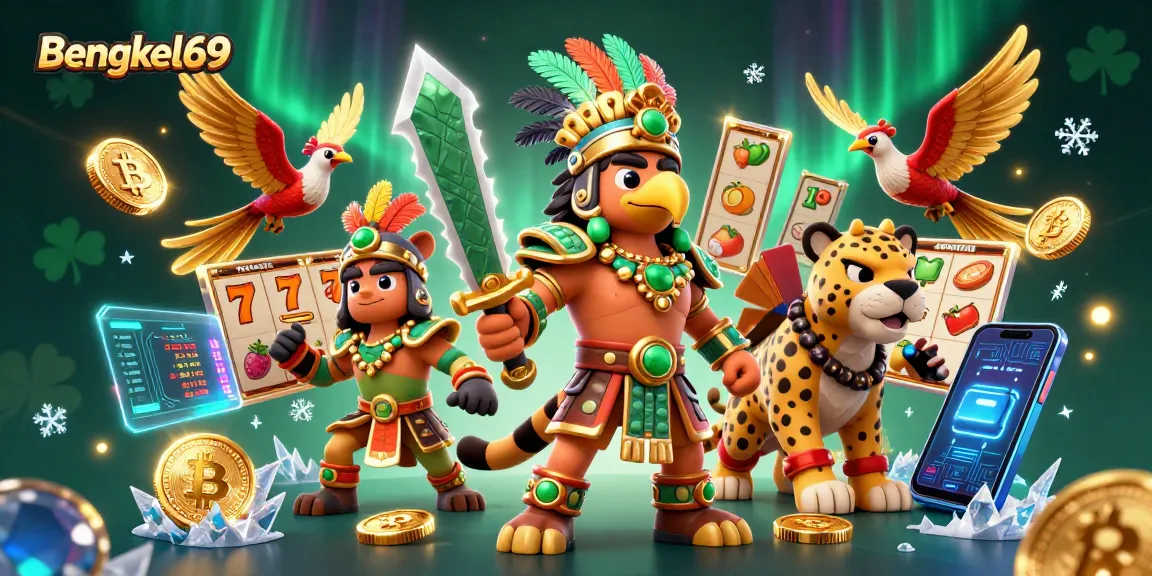 Bengkel69 players spin the reels in a vibrant 3D casino adventure with thrilling jackpot opportunities.