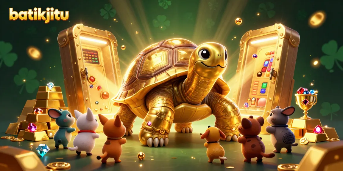 Batikjitu menghadirkan pengalaman taruhan yang seru dengan tortoise emas, permainan jackpot, dan banyak harta berkilau.