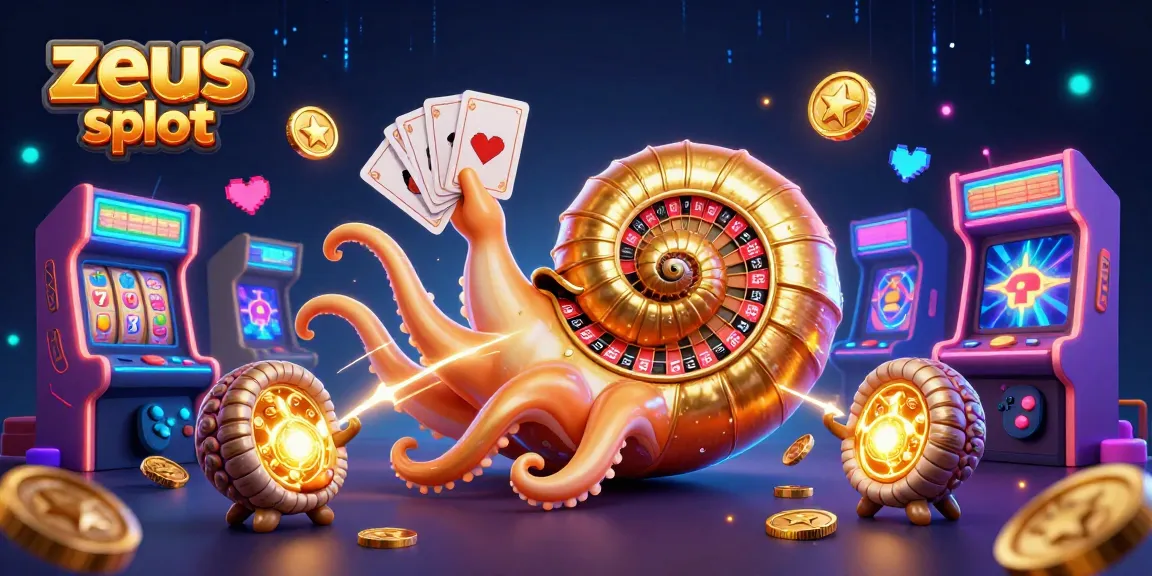 Experience the excitement of zeus slot with a vibrant, dynamic casino scene featuring captivating elements and characters.