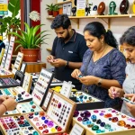 Explore high-quality gemstones at https://www.mygemspot.com in a vibrant marketplace.